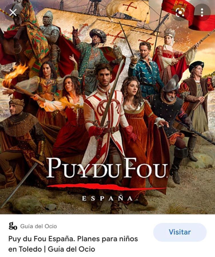 Vila Casa Rosales Toledo A 10 Minutos De Puy Du Fou Polan Exteriér fotografie
